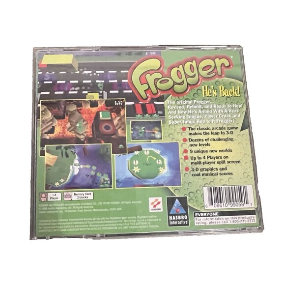 Frogger (Sony PlayStation 1, 1997) - Picture 7 of 7